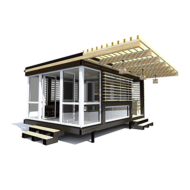 Outdoor container house